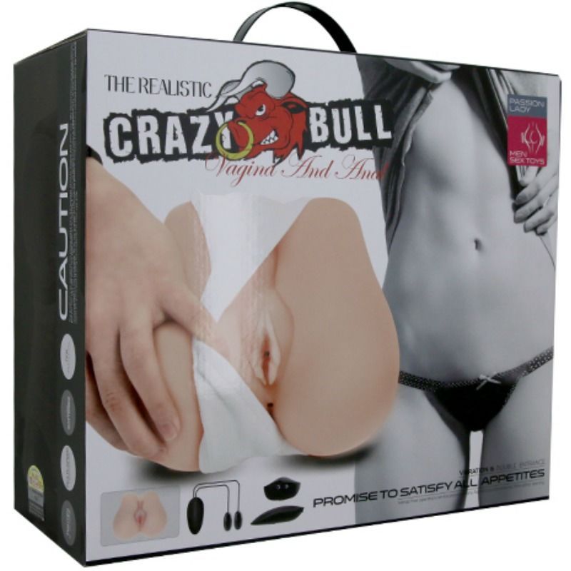 Mia Vagina y ano realisticos vibrador - Crazy Bull - Masturbadores masculinos (7)