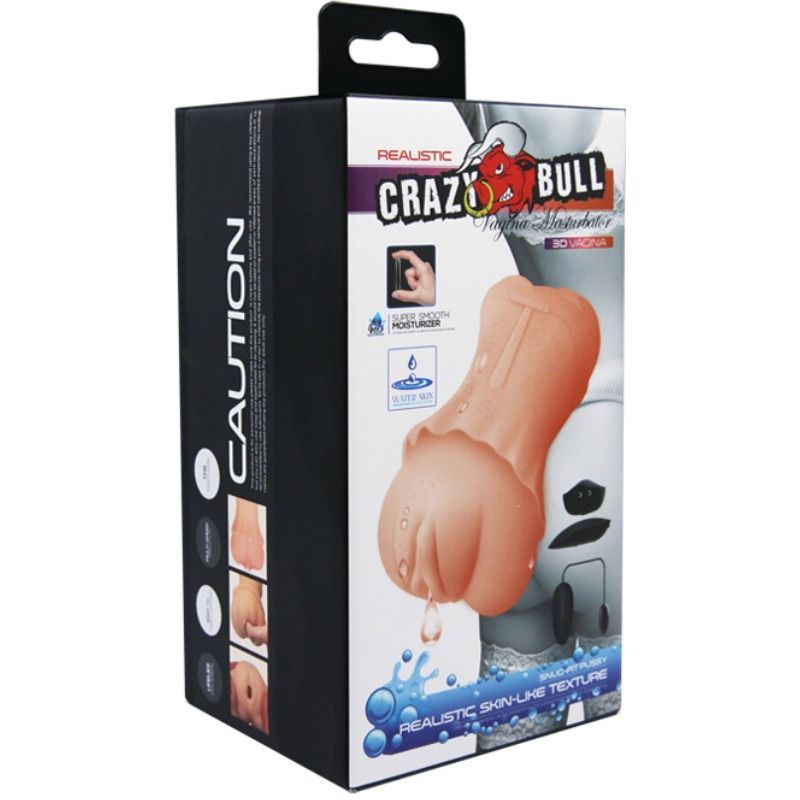 Vagina Water Skin con vibración - Crazy Bull - Masturbadores masculinos (4)