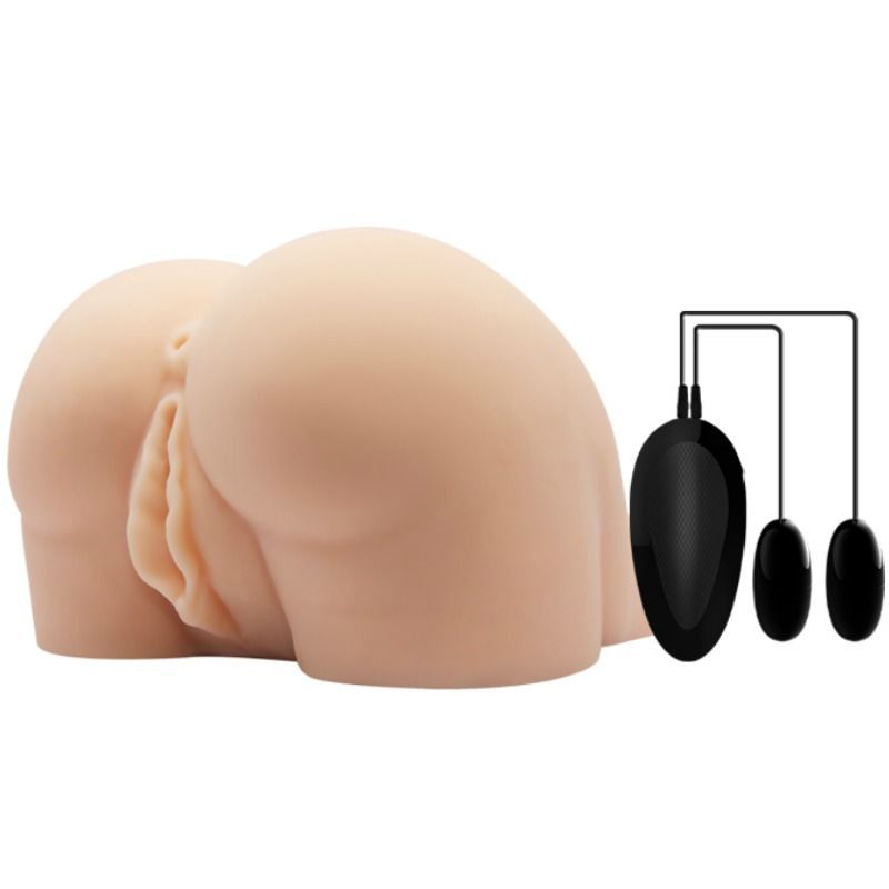 Vagina y ano realisticos Vibrador - Crazy Bull - Masturbadores masculinos (2)