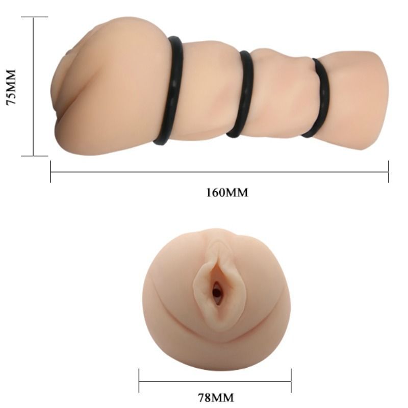 Masturbador con anillos - Crazy Bull - Masturbadores masculinos (5)