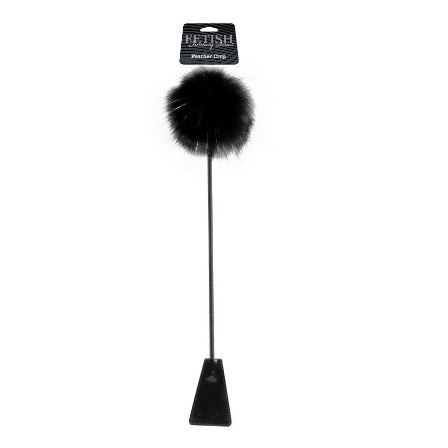 Fusta con pluma negra - FetishFantasy - Fustas y látigos (2)