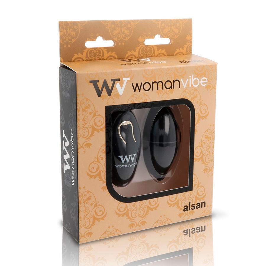 Alsan huevo vibrador Negro - WomanVibe - Vibradores (2)