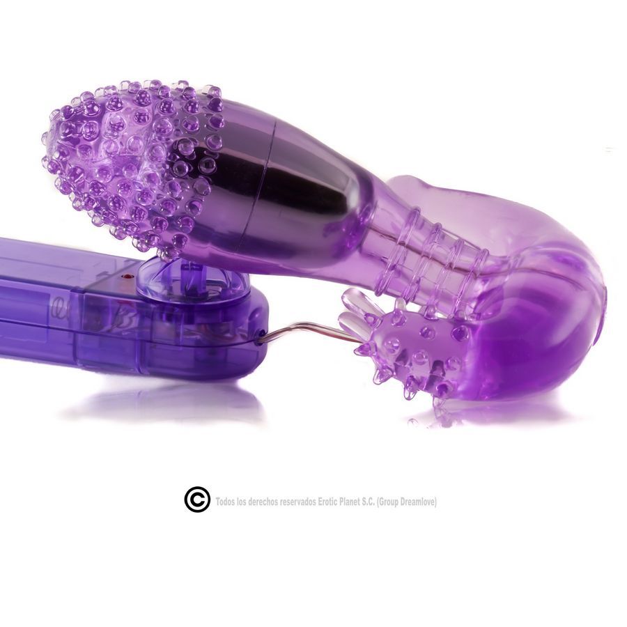 Lila vaginal y anal con vibracion - Baile - Vibradores (3)