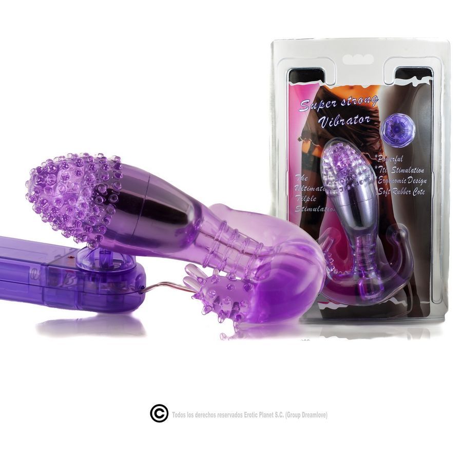 Lila vaginal y anal con vibracion - Baile - Vibradores (4)