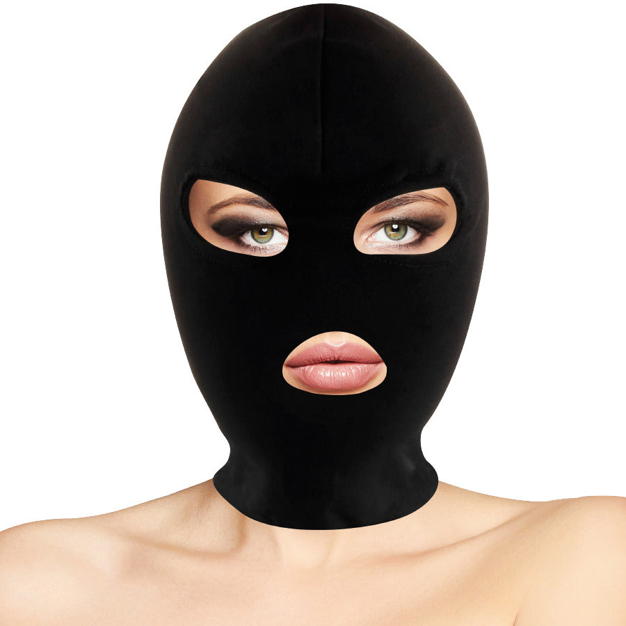 Máscara BDSM Boca y Ojos - Darkness - Máscaras sexuales y capuchas