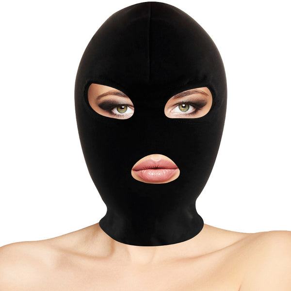 Máscara BDSM Boca y Ojos - Darkness - Máscaras sexuales y capuchas