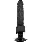 Vibrador Realista Negro 18.5 cm - BaseCock - Vibradores (3)