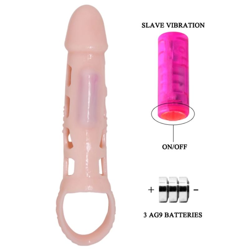 Funda pene con vibracion y strap - BaileforHim - Fundas para el pene (3)