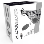 Zara con mando y panty - Black Silver - Vibradores (5)