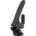 Vibrador control remoto negro 20 cm - BaseCock - Vibradores