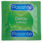 Pasante Preservativos de efecto retardante, contiene lidocaína, para facilitar una relación más duradera. Sin perder potencia, podrás aguantar más. Retardante Delay 3 uds