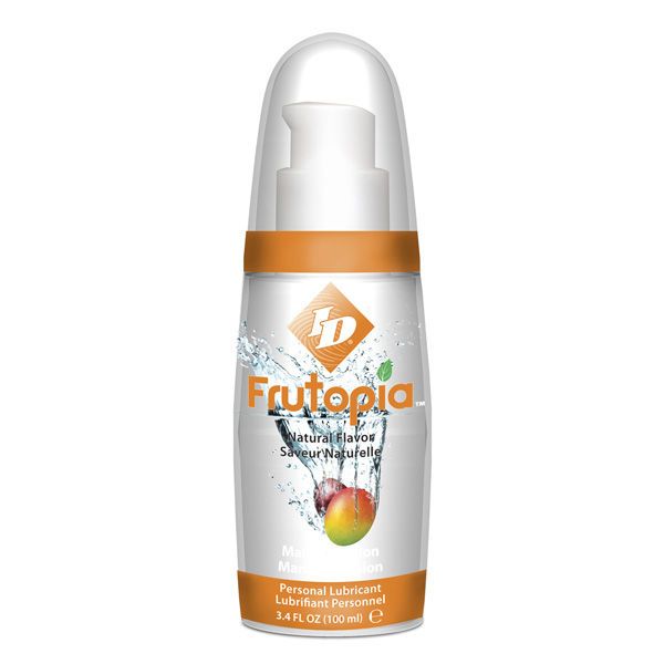 Lubricante de sabor a mango, deja un sabor dulce y no empalagoso.