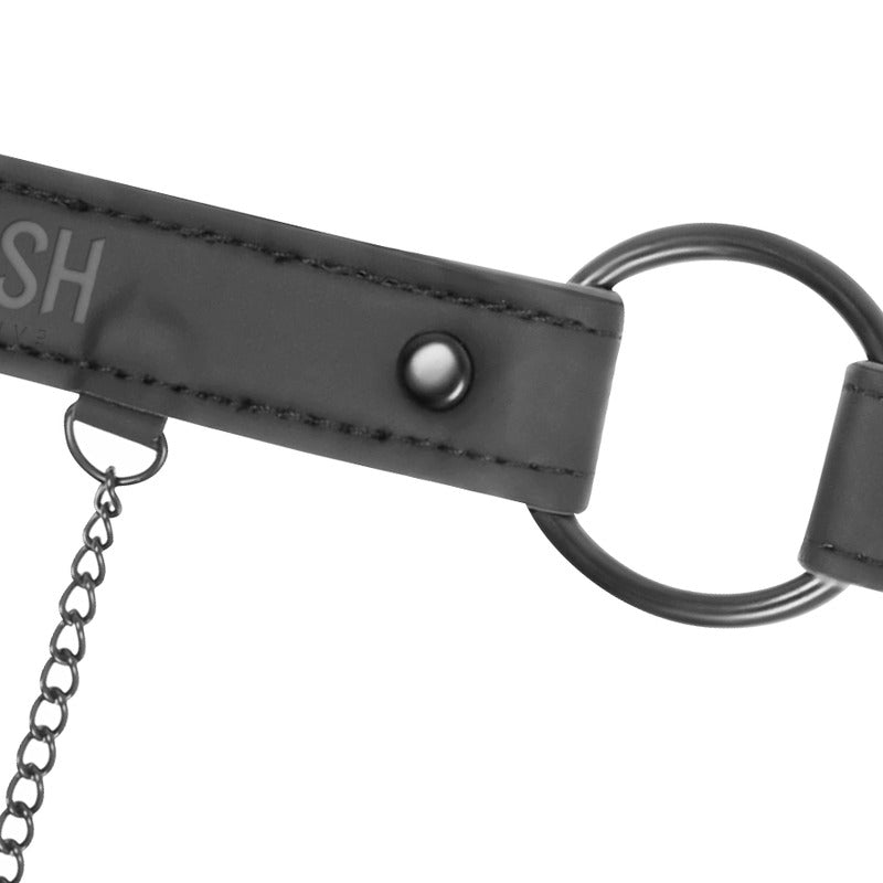 Mordaza O ring con Pinza Pezones - FetishSubmissive - Mordazas de bola (4)