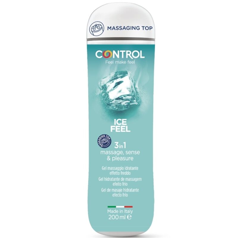 Gel de Masaje Ice Feel 200 ml - Control - Lubricantes sexuales