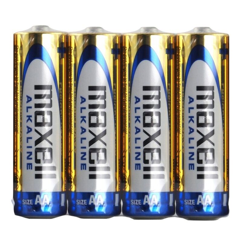 4 Pilas Alcalinas AA LR6 - CM - Pilas para vibradores y otros juguetes sexuales