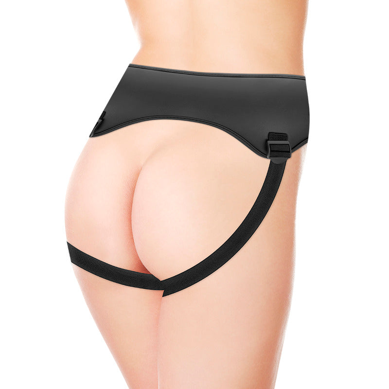 Arnés 3 Anillas Silicona - CyberSilicock - Arneses con pene o dildo Strap-On (2)