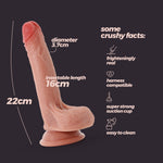 Inviktus Dildo Realista 22 cm - Crushious - Dildos o Consoladores (7)