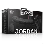 Jordan Arnés Dildo Doble con Vibración y Control Remoto - Intoyou - Arneses con pene o dildo Strap-On (7)