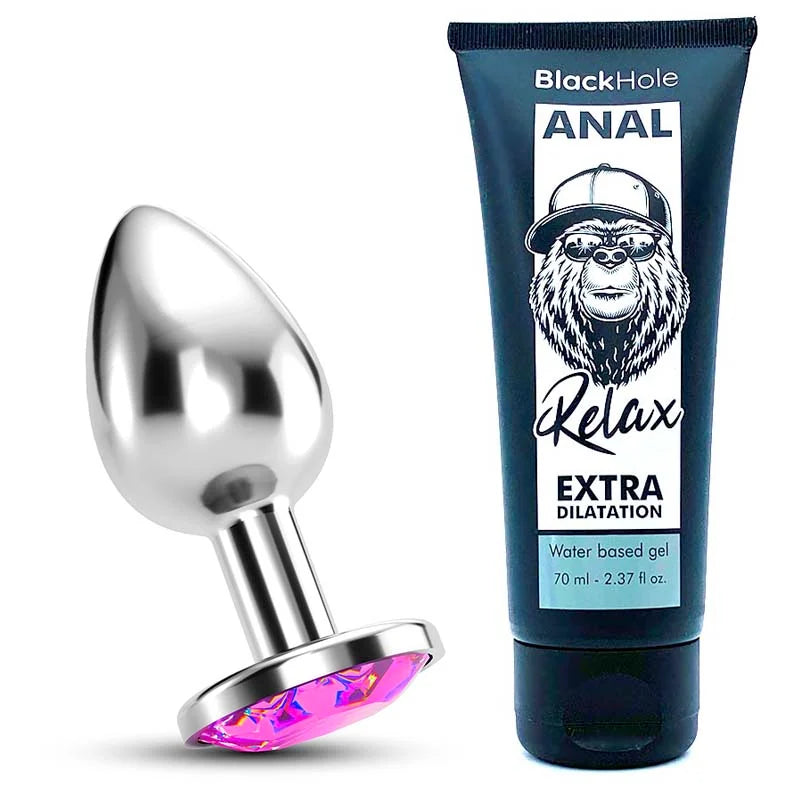 Joya Talla M + Lubricante - WhitePleasures - Joyas Anales