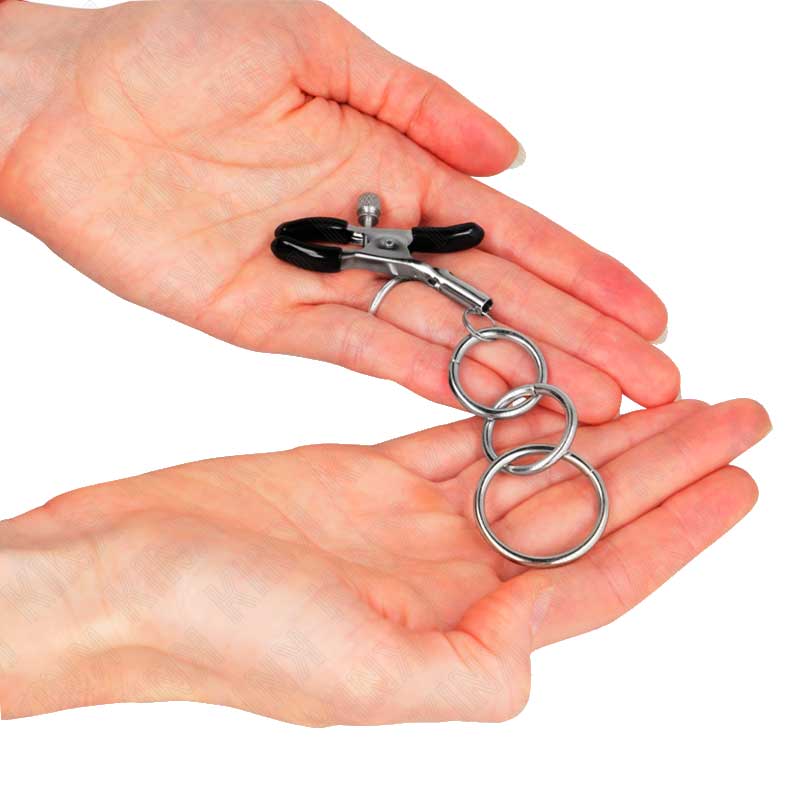 Pinzas para Pezones con Aros - Kink - Kits para BDSM (3)