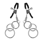 Pinzas para Pezones con Aros - Kink - Kits para BDSM