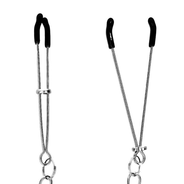Pinzas Pezones Fina con Cadena 30 cm