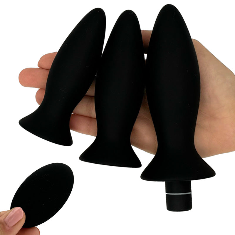 Kit 3 Plugs + Bala - WhitePleasures - Plugs anales