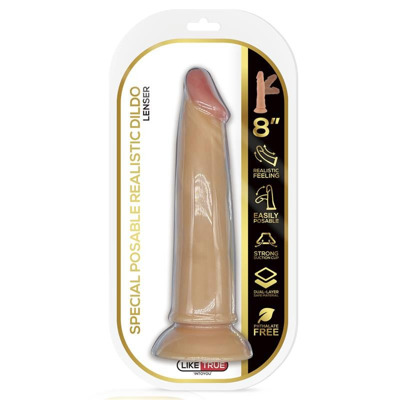 Lenser Dildo Realista Natural 20 cm - Liketrue - Dildos o Consoladores (7)