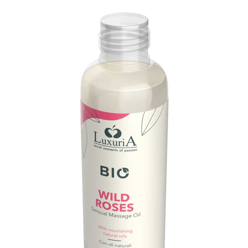 Aceite Masaje Bio Wild Roses 100 ml - Luxuria - Aceite para masajes eróticos (2)