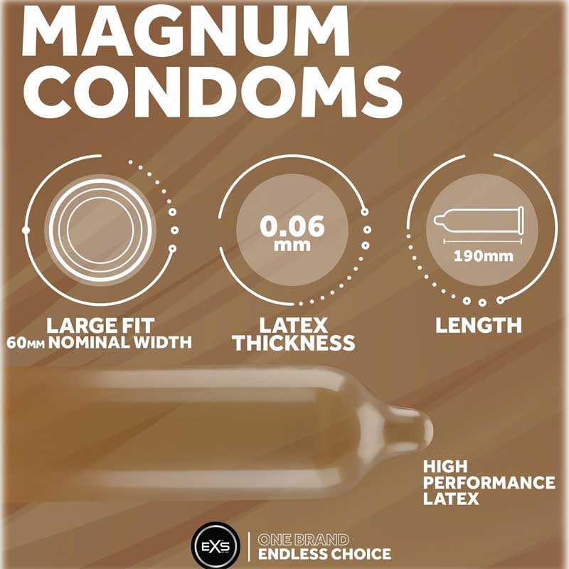 Magnum XL 12 uds - EXS - Comprar preservativos o condones (4)