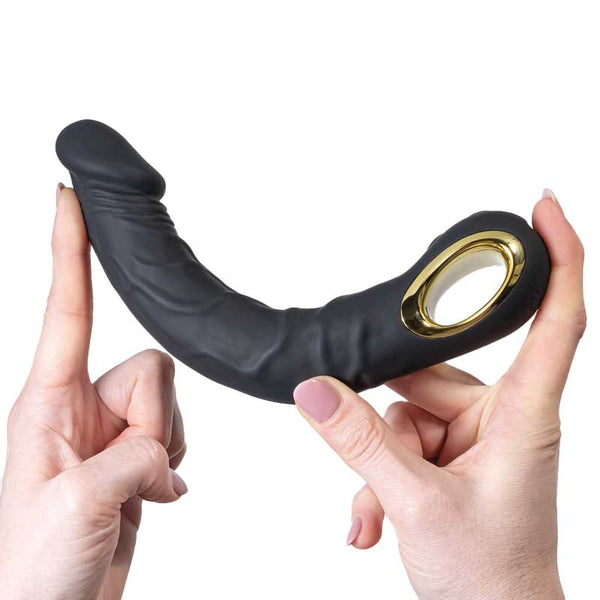 Vibrador Realista Negro 22 cm