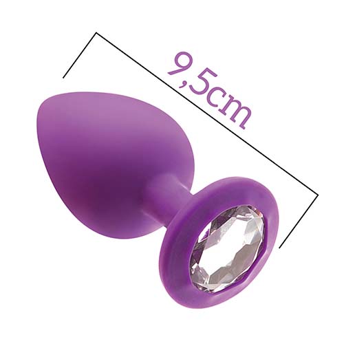 Mai nº49 Plug Silicona L Con brillo - Mai - Plugs anales