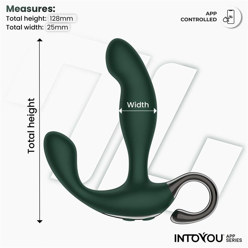 Masajeador Prostático Greeny con App - Intoyou App Series - Vibradores masculinos para el masaje prostático (9)