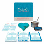 Keepher Games 1 vela de masaje (se funde convirtiendose en aceite de masaje) y 24 cartas de masajes componen un juego para iniciarse en el placer de los masajes. Massage Seductions
