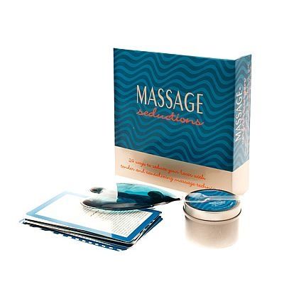Keepher Games 1 vela de masaje (se funde convirtiendose en aceite de masaje) y 24 cartas de masajes componen un juego para iniciarse en el placer de los masajes. Massage Seductions