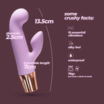 Mini Vibrador Conejito Mellow Cony lavanda (8)