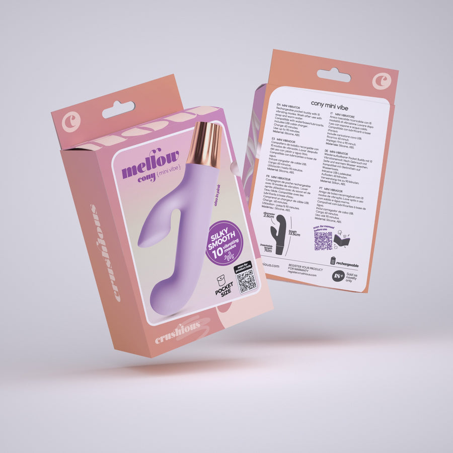 Mini Vibrador Conejito Mellow Cony lavanda (9)