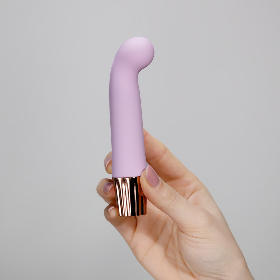 Mini Vibrador Curvo Punto G Mellow Gee lavanda (6)