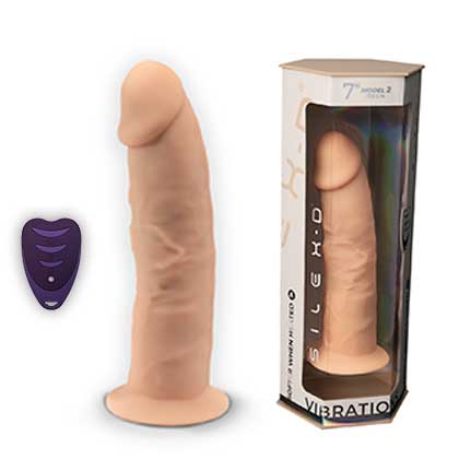 Vibrador Dual Density Con Mando 17,5 cm
