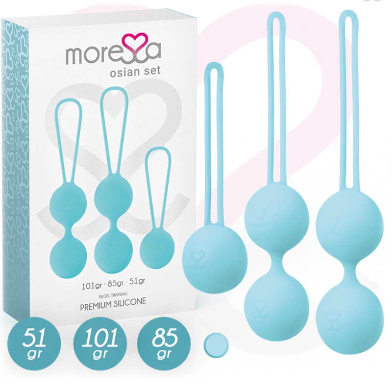 Osian Set Bolas Chinas Turquesa - Moressa - Bolas Chinas
