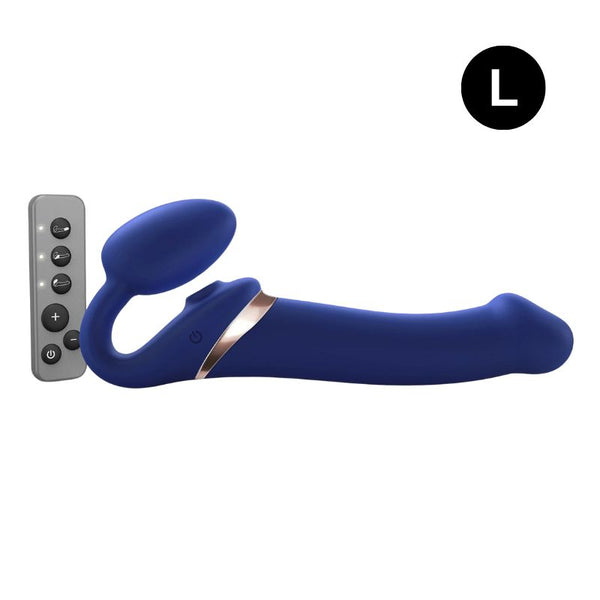 Multi Orgasm L Arnés Strapless Ajustabe Azul - Strap On Me - Arneses con pene o dildo Strap-On