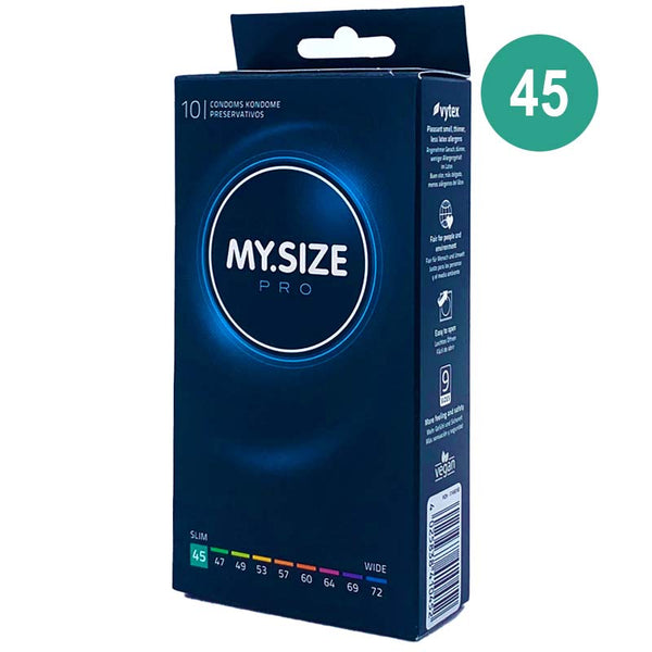 MySize Pro Talla 45 caja 10 Uds - MySize - Comprar preservativos o condones