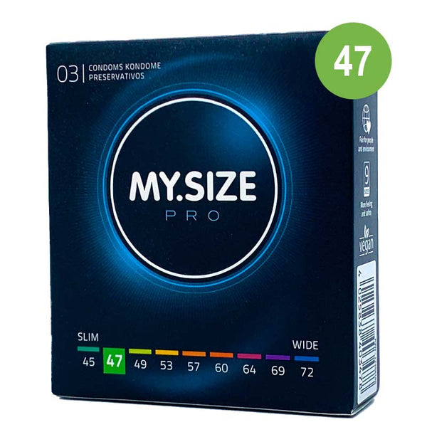 MySize talla 47 caja 3 uds - MySize - Comprar preservativos o condones