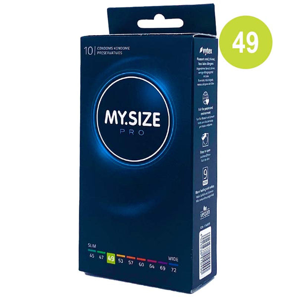 MySize Pro Talla 49 caja 10 uds - MySize - Comprar preservativos o condones