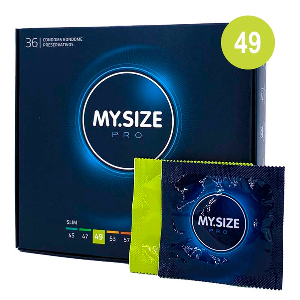 MySize Pro Talla 49 caja 36 uds - MySize - Comprar preservativos o condones