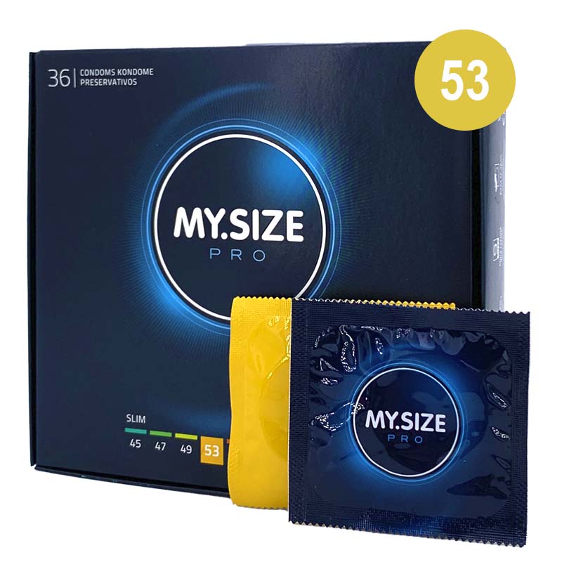 MySize Pro Talla 53 caja 36 uds - MySize - Comprar preservativos o condones