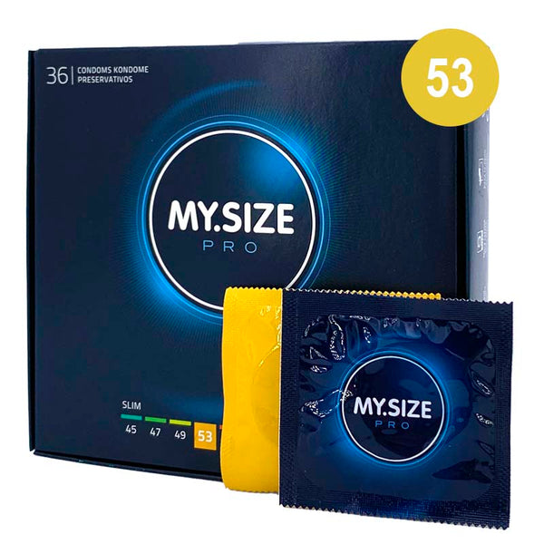 MySize Pro Talla 53 caja 36 uds - MySize - Comprar preservativos o condones