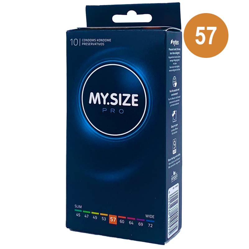MySize Pro Talla 57 caja 10 uds - MySize - Comprar preservativos o condones