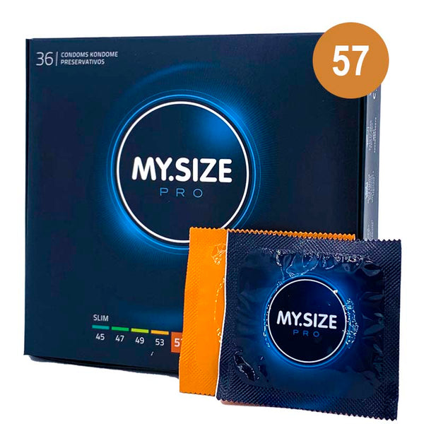 MySize Pro Talla 57 caja 36 uds - MySize - Comprar preservativos o condones