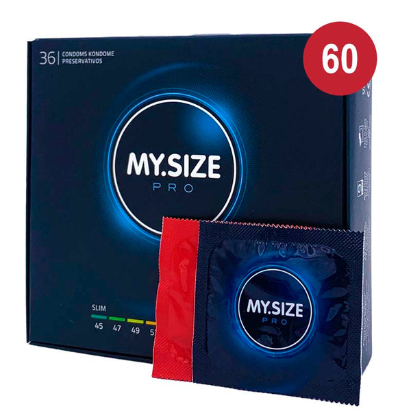 MySize Pro Talla 60 caja 36 uds - MySize - Comprar preservativos o condones